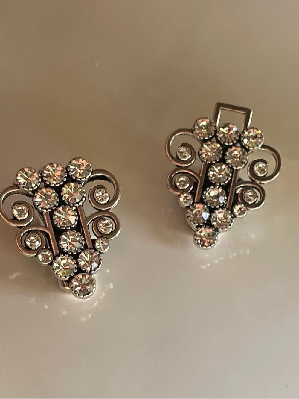 Crystal Scarf Clips, Sweater Clips - New